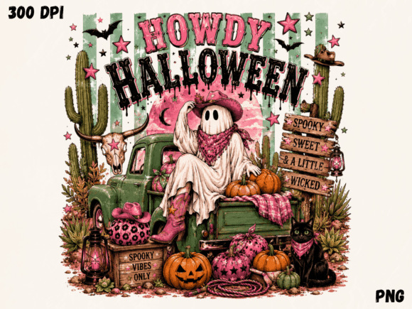 Download Howdy Halloween PNG, Western Ghost Summe - Png Collection
