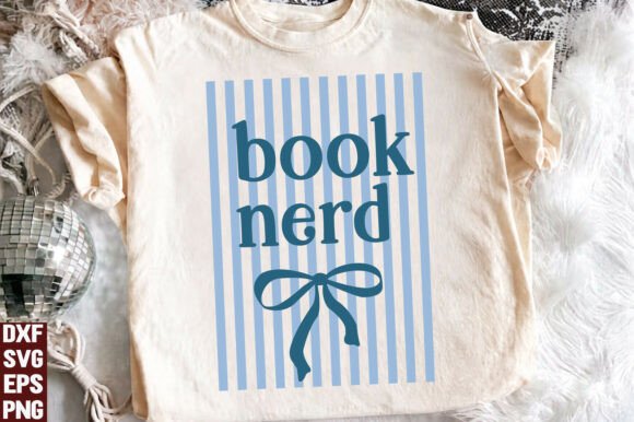 Download Preppy Striped Book Nerd PNG - Png Collection