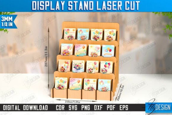 Download Display Stand Laser Cut | Craft | CNC - Play Collection