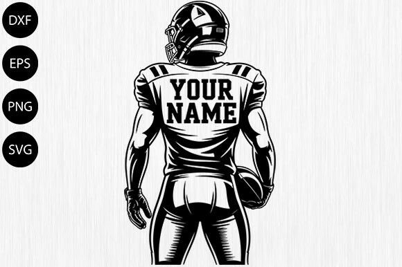 Download American Football Player Svg,Football - Play Collection