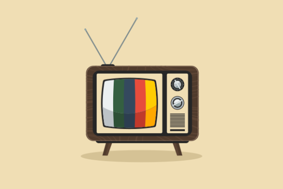 Download Front View Old Vintage Television - Television Collection