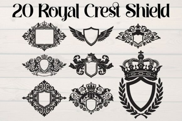 Download Royal Crest Shield Bundle - Royal crest shield Collection