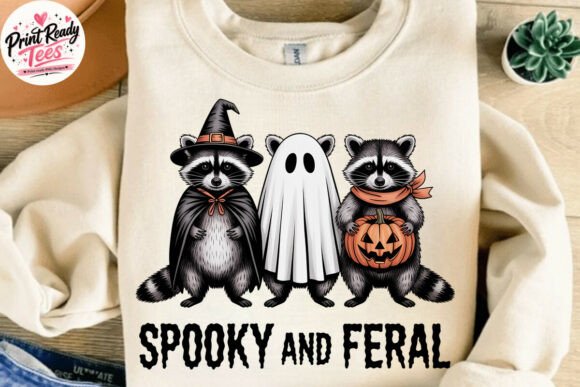 Download Spooky and Feral Raccoon Halloween PNG - Png Collection