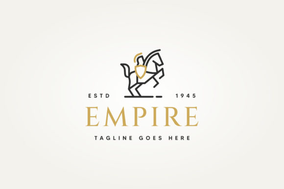Download Empire Simple Logo Line Art Minimalist - Premium Resources