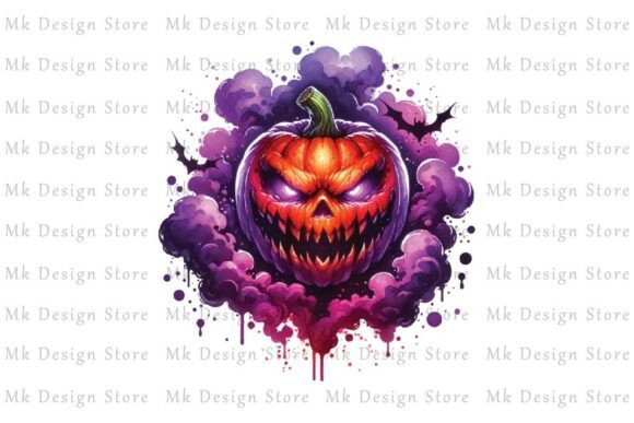 Download Gothic Horror Pumpkin Cloud Clipart - Gothic horror Collection