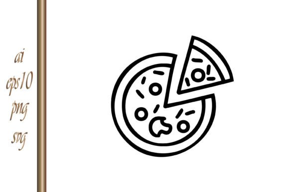 Download Doodle Pizza Icon Sketch Food Vector - Pizza Collection